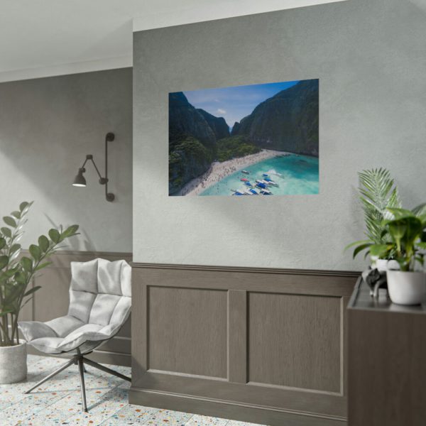 92409-481.jpg Boats in Canyon Poster