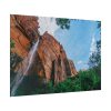 92409-484.jpg Sandstone Cliff with a Waterfall Poster