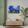 Blue Orchids Poster