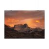 Sunset over Grand Canyon National Park at Hakatai Canyon Poster