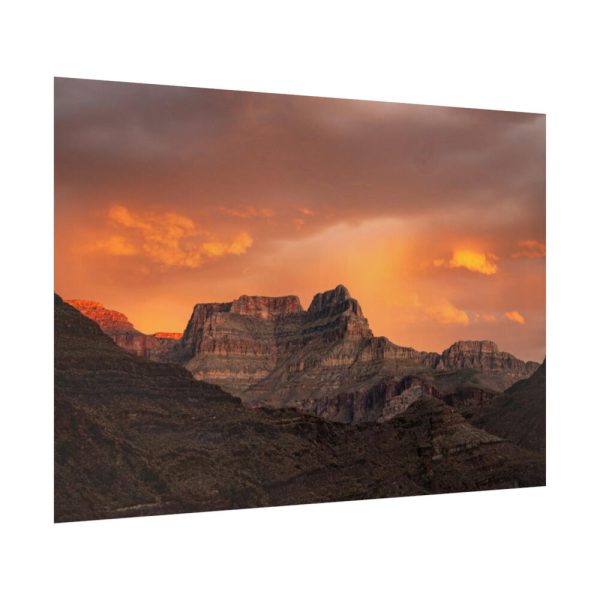 Sunset over Grand Canyon National Park at Hakatai Canyon Poster