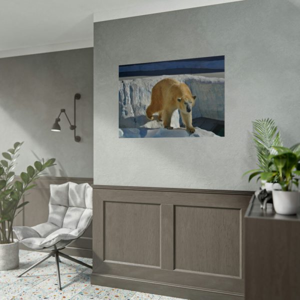 92409-576.jpg Wet Polar Bear Poster
