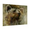 Grizzly Bear Kodiak Head Poster
