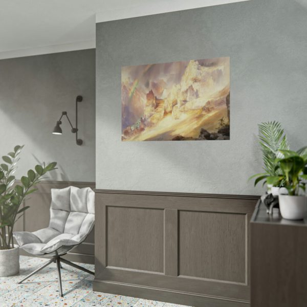 Rainbow over the Grand Canyon of the Yellowstone Poster