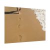92409-649.jpg Free Foot Prints on the Beach Poster