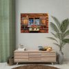 Window Wood Farmhouse Poster
