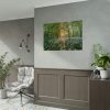 92409-706.jpg Forest at Sunset with Bear's Garlic Poster