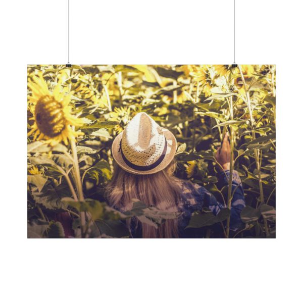 92409-77.jpg Love Sunflowers Poster