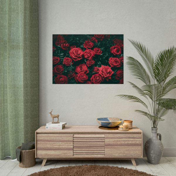 92409-91.jpg Bunch of Red Roses Poster