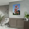 Pink Orchid Flowers Poster