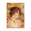 Aesthetic Woman in Autumn Poster