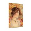 Aesthetic Woman in Autumn Poster