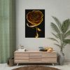 92410-51.jpg Gold Rose Poster