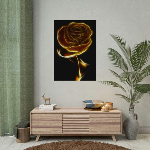 92410-51.jpg Gold Rose Poster