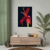 Red Flower Poster