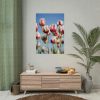 92410-75.jpg Omber Pink and White Tulips Poster