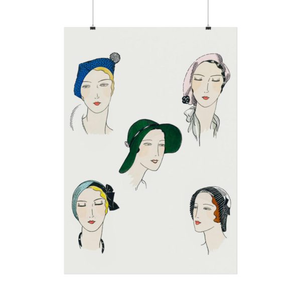 92411-1.jpg The Pretty Seasonal Hats Poster