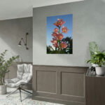 Pink Orchid Flowers Poster - Image 280