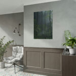 A Small Clearing in a Lush Forest Poster - Image 10