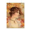 Aesthetic Woman in Autumn Poster
