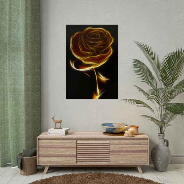 92411-51.jpg Gold Rose Poster