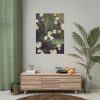 92411-93.jpg Tiny White Daisy Flowers Poster