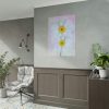 92411-99.jpg Two White Beautiful Flowers Poster