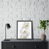 White Orchid Framed Poster