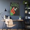 Why Not Books by Ethel Taylor Framed Poster