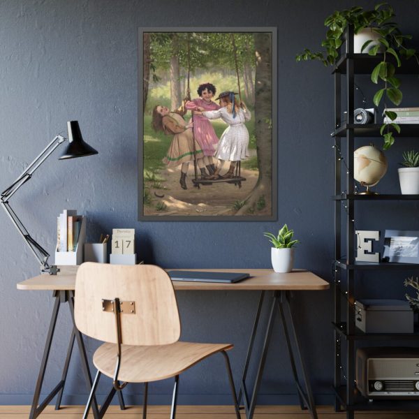93830-22.jpg The Three Tom Boys Framed Poster