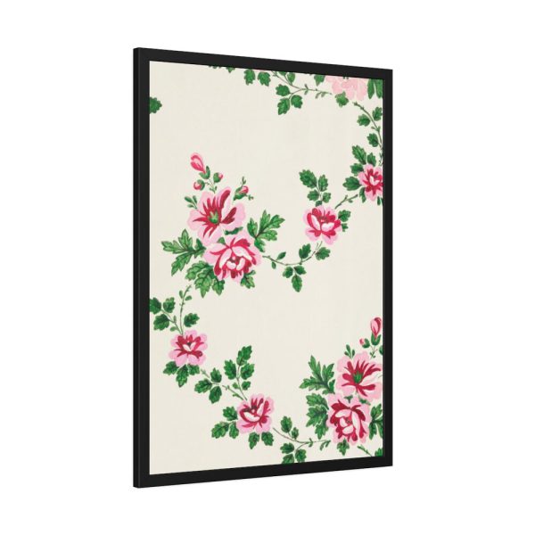 93830-37.jpg Rose Textile Designs Framed Poster