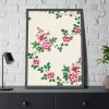 93830-39.jpg Rose Textile Designs Framed Poster