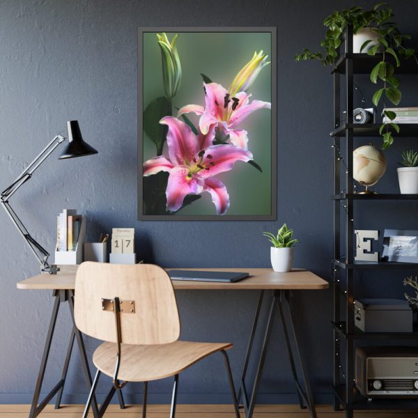 Beautiful Lily Framed Poster