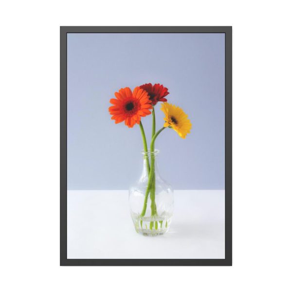 93830-80.jpg Three Daisies Framed Poster