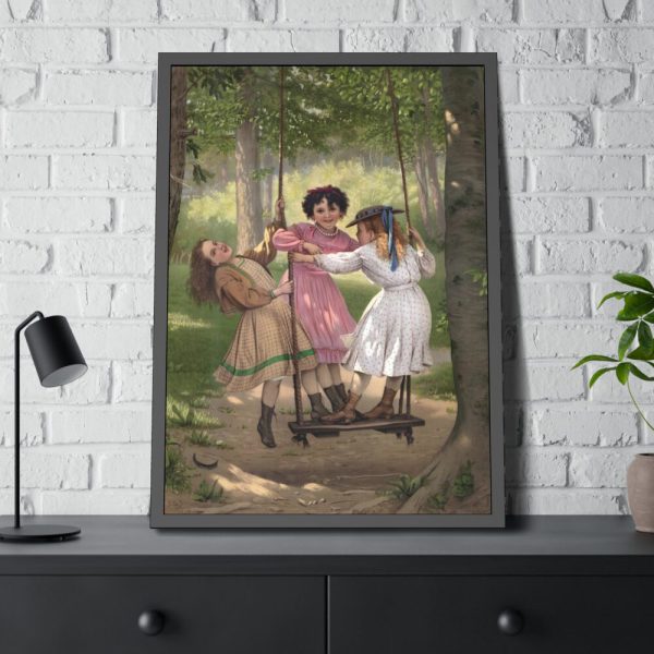 93831-23.jpg The Three Tom Boys Framed Poster