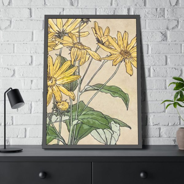 93831-31.jpg Sunflowers by Hannah Borger Overbeck Framed Poster