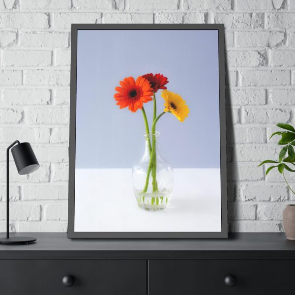 93831-83.jpg Three Daisies Framed Poster