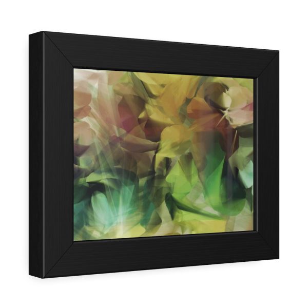 93836-1.jpg Fall Color Leaves Abstract Framed Poster
