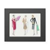 Three Dresses Framed Poster