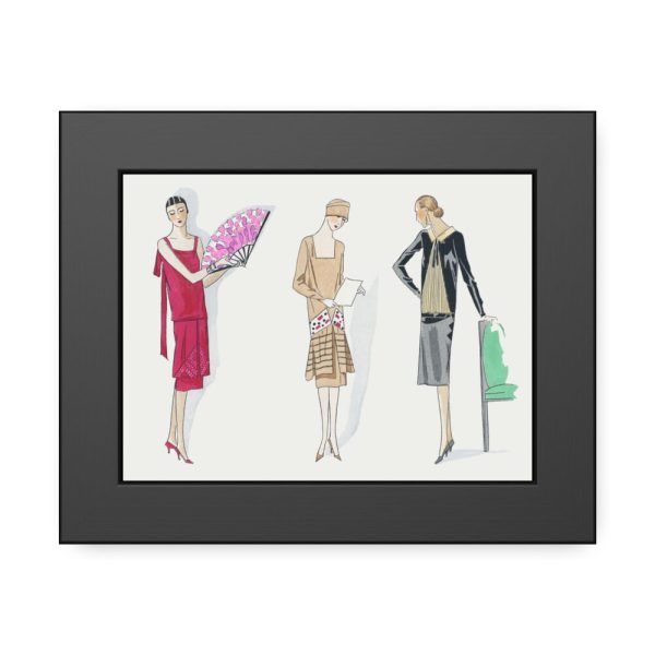 Three Dresses Framed Poster