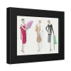Three Dresses Framed Poster