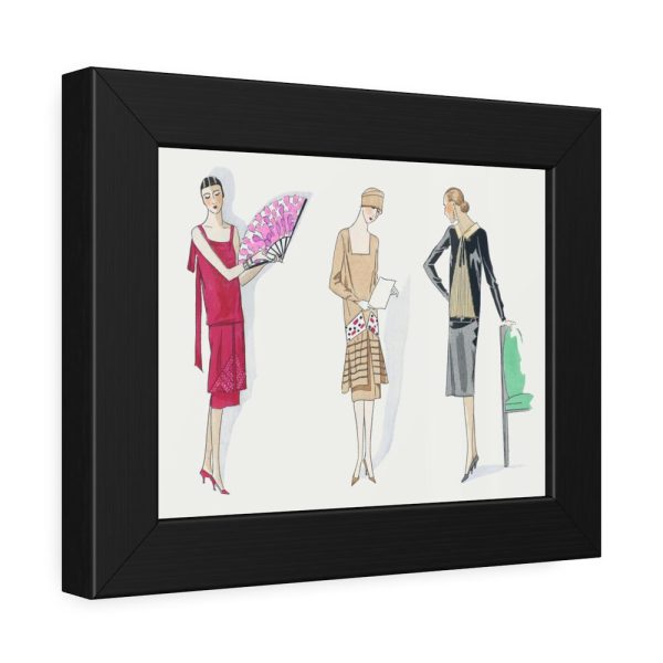 Three Dresses Framed Poster