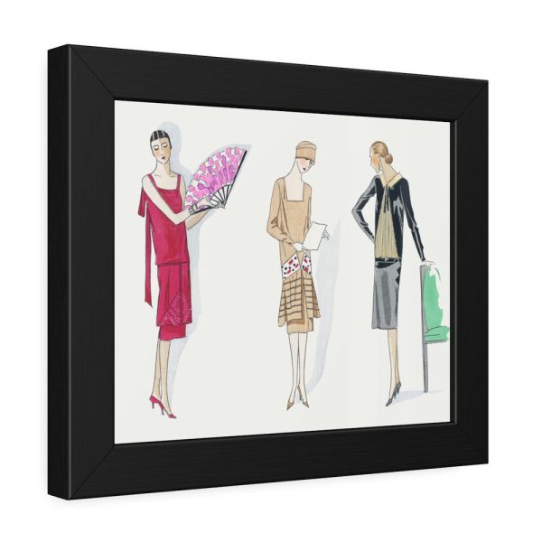Three Dresses Framed Poster