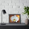 Blossom Orchid Flower Framed Poster