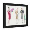 Three Dresses Framed Poster