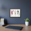 Three Dresses Framed Poster