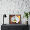 Blossom Orchid Flower Framed Poster