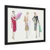 Three Dresses Framed Poster