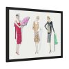 Three Dresses Framed Poster