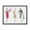 Three Dresses Framed Poster